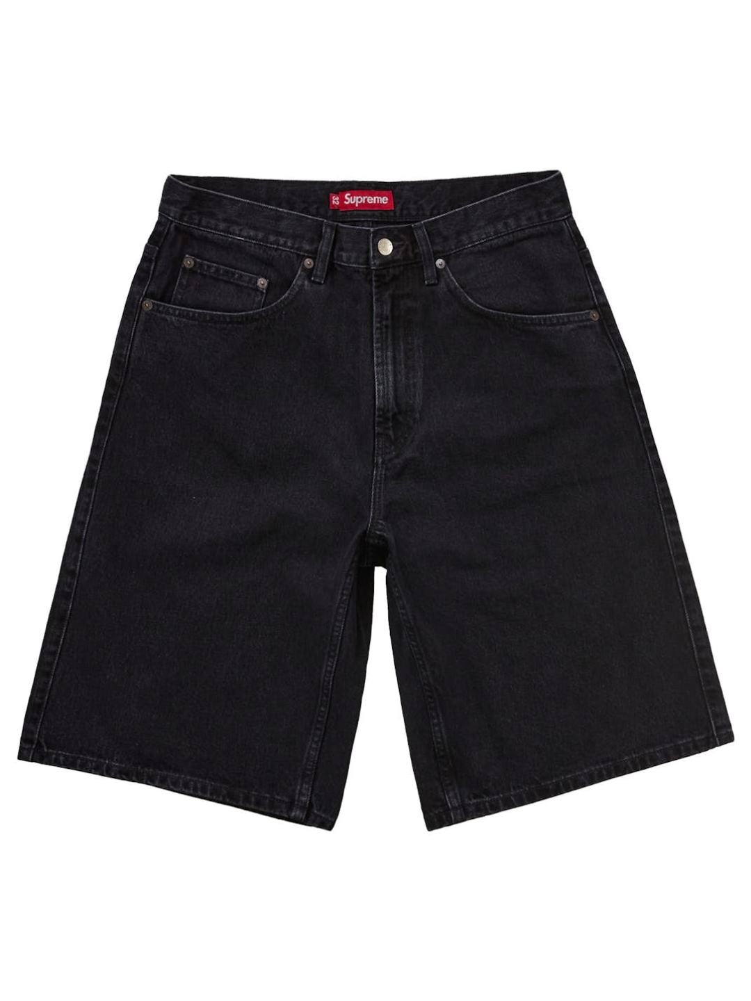 Supreme Baggy Denim Shorts Black