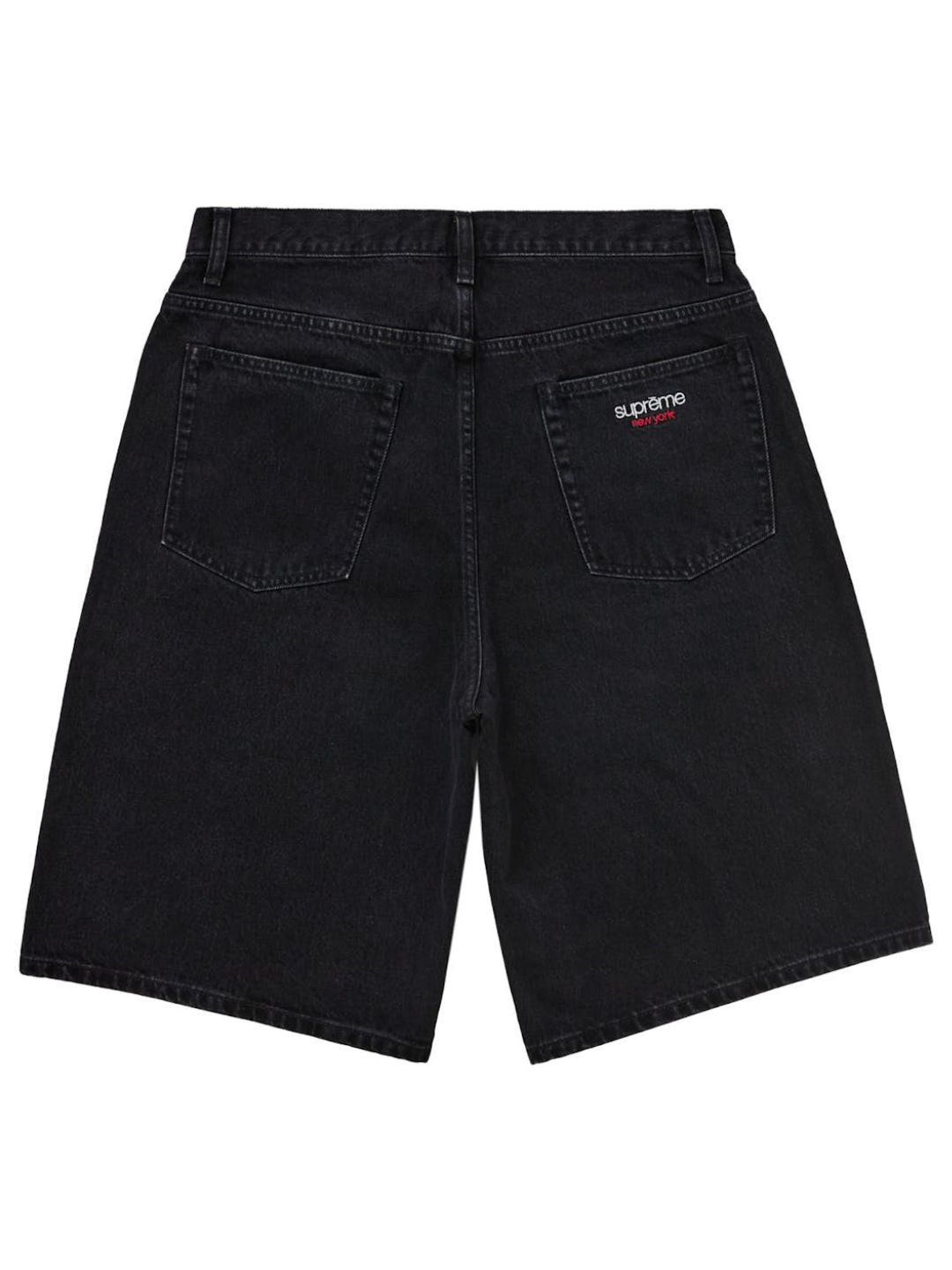 Supreme Baggy Denim Shorts Black