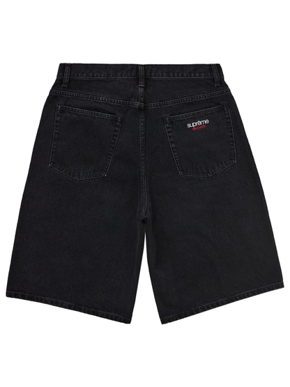 Supreme Baggy Denim Shorts Black