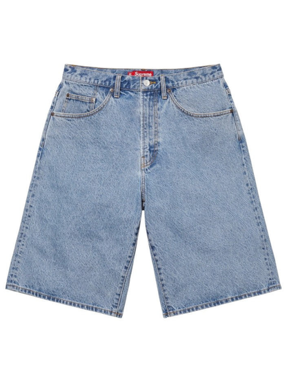 Supreme Baggy Denim Shorts Blue