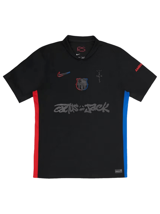 Travis Scott x FC Barcelona 2024/25 Match Away Cactus Jack Jersey